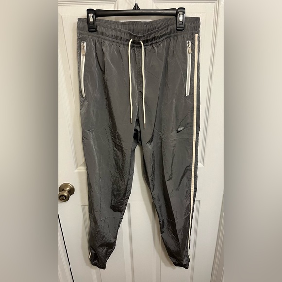 Nike Other - Nike Men's size Medium Grey & White Track Pants